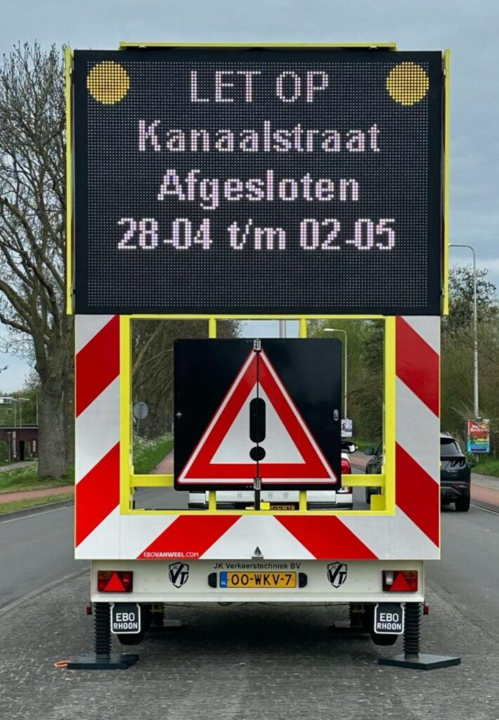 Tekstwagens JK Verkeerstechniek